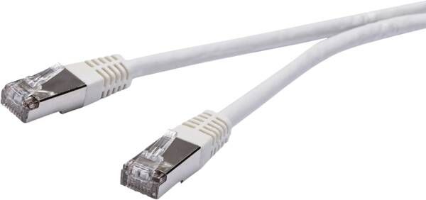 Vivanco VVITLAN6100W, 10 m, Cat6, RJ-45, RJ-45, Vit