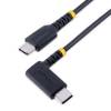 USB-kabel StarTech USB-C till USB-C vinklad höger, 0,15 meter - Svart