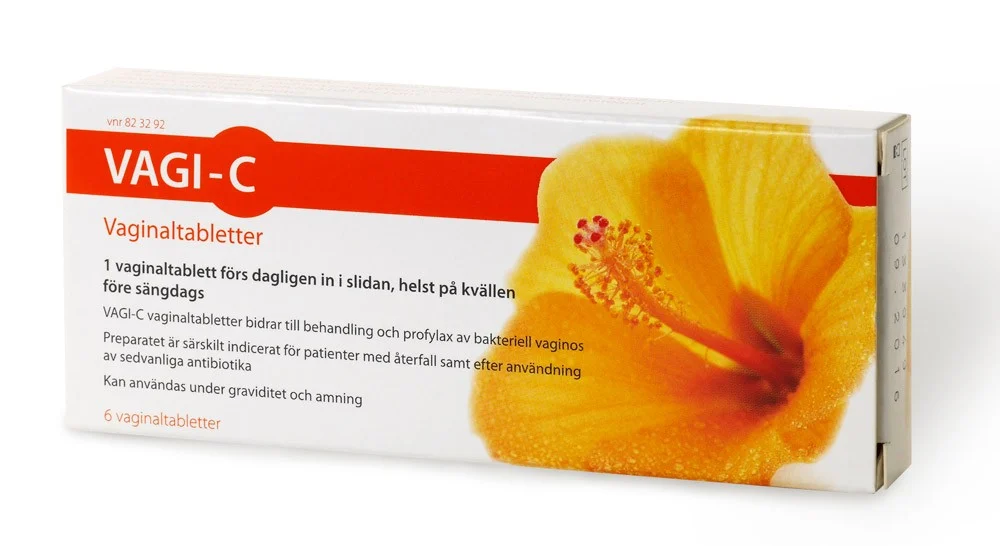 Vagi-C vaginaltabl, 6 st