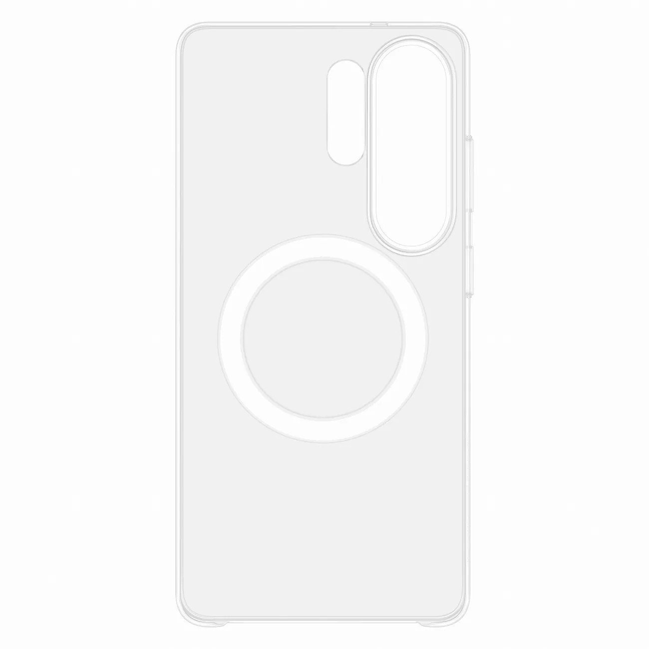 Samsung Galaxy S26 Ultra Clear Magnet skal, transparent, bild 5