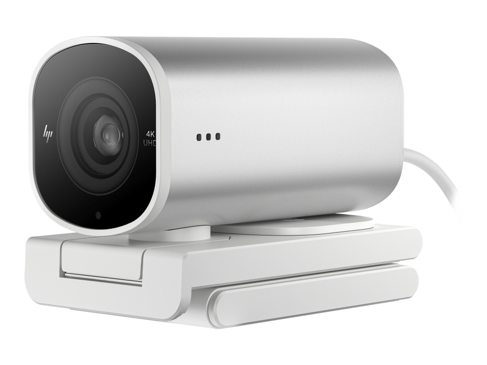 HP 960 Streaming - Webbkamera - färg - 8 MP - 3840 x 2160 - ljud - USB 3.0