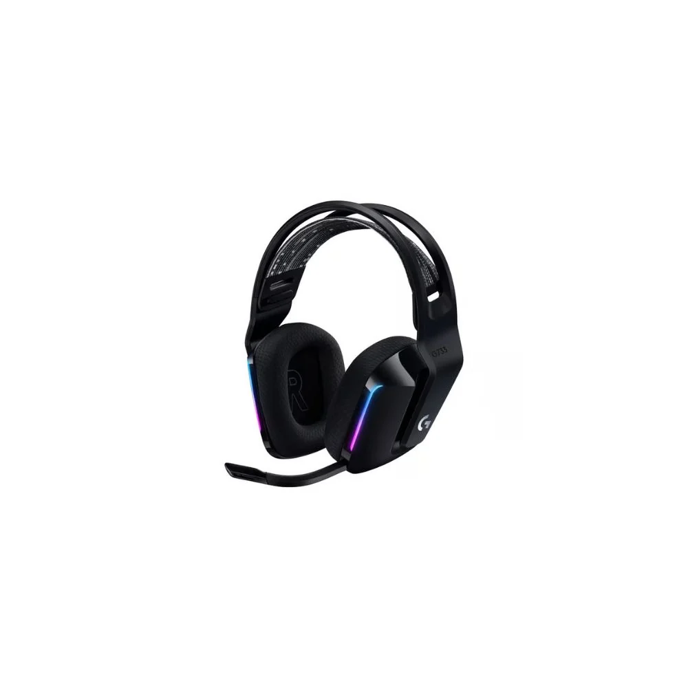 Logitech G733 LIGHTSPEED – trådlöst gamingheadset, svart