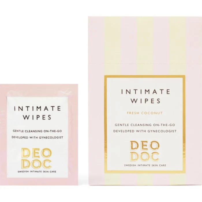 DeoDoc Fresh Coconut Intimwipes