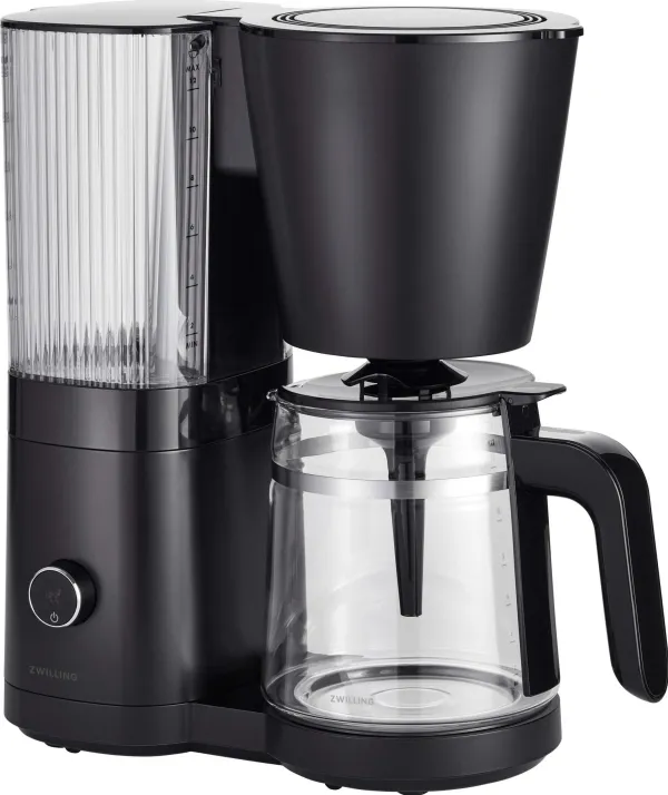 ZWILLING Enfinigy, Droppande kaffebryggare, 1,5 l, Malat kaffe, 1960 W, Svart