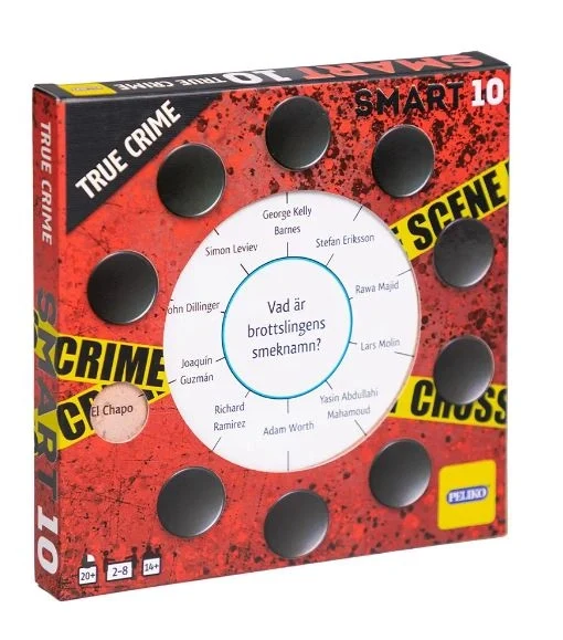 Smart 10: Frågekort True Crime (Exp.)