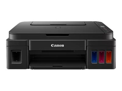 Canon PIXMA G3416 - Multifunktionsskrivare - färg - bläckstråle - påfyllbar - 216 x 297 mm (original) - A4/Legal (media) - upp till 8.8 ipm (bilder per minut) (utskrift) - 100 ark - USB 2.0, Wi-Fi(n)
