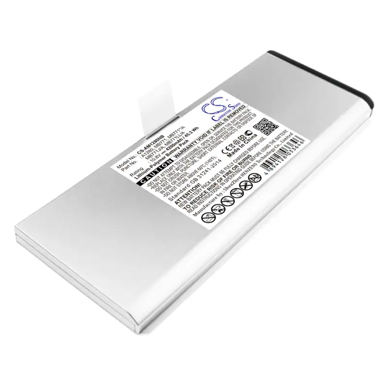Batteri till Laptop, Bärbar dator för Apple MacBook 13" A1278, MacBook 13" MB466*/A m.fl., bild 3