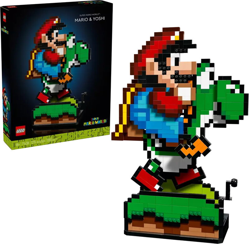 LEGO Super Mario World Mario & Yoshi 71438, bild 4