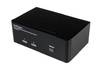 Systemswitch Startech.com SV231DPDDUA, 2-vägs KVM, Displayport 2560x1600@60Hz, USB, USB 2.0-hubb, ljud
