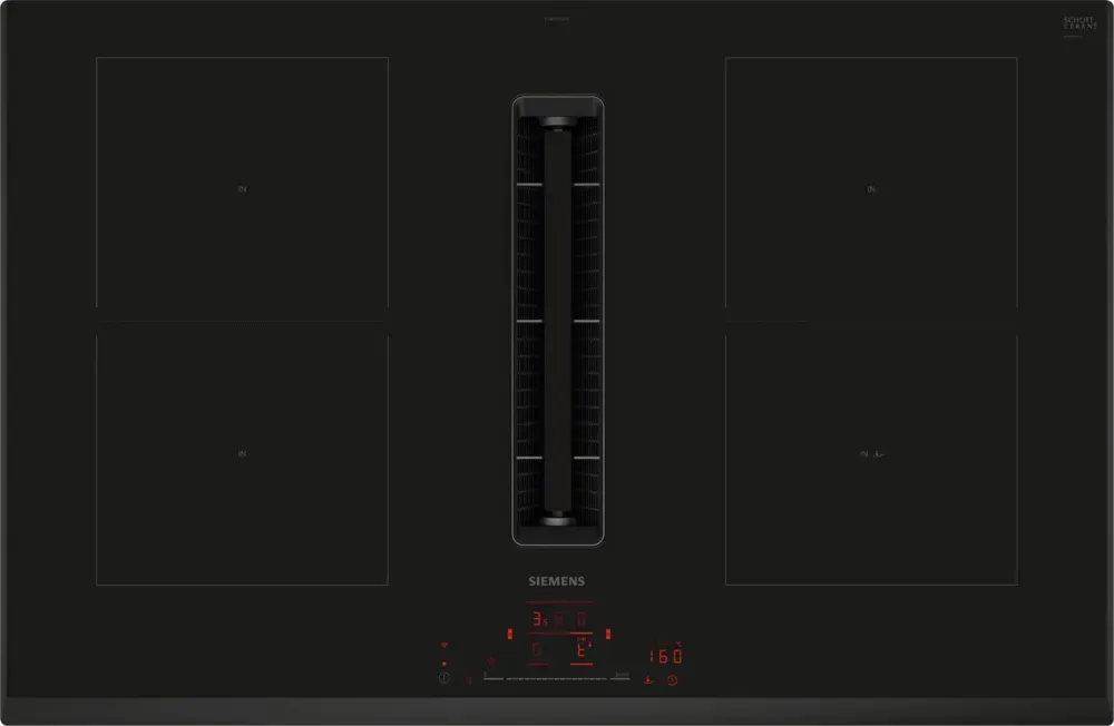 Siemens iQ500 ED851HQ26E induktionshäll med inbyggd fläkt