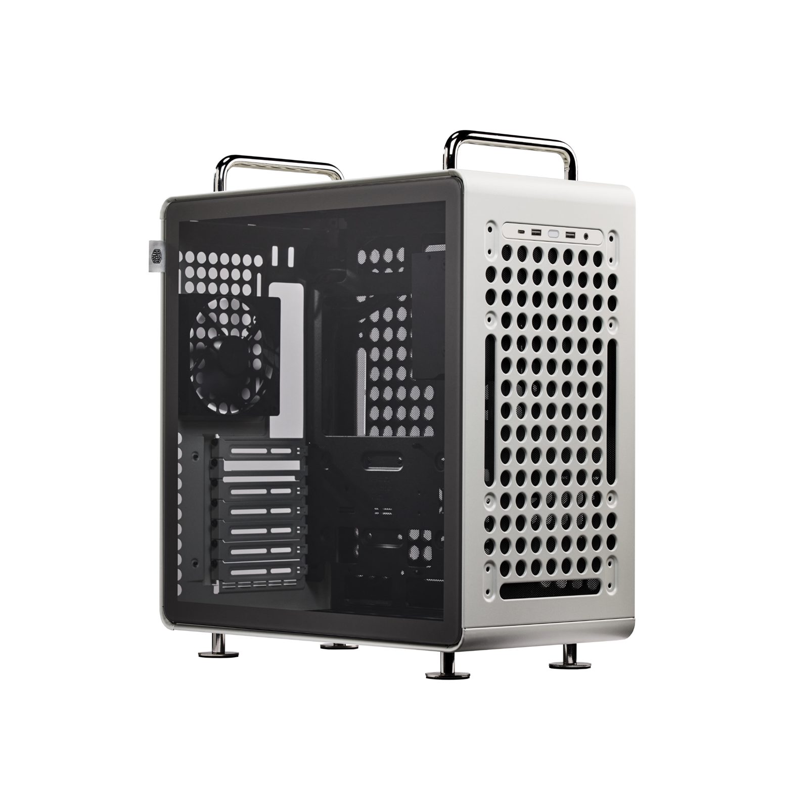 Cooler Master QUBE 540 Moonstone, ATX - Silver, bild 3