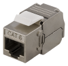 Deltaco FTP Cat6 Keystone kontaktdon, "Tool-free", bild 2