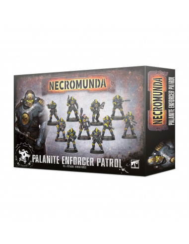NECROMUNDA PALANITE ENFORCER PATROL