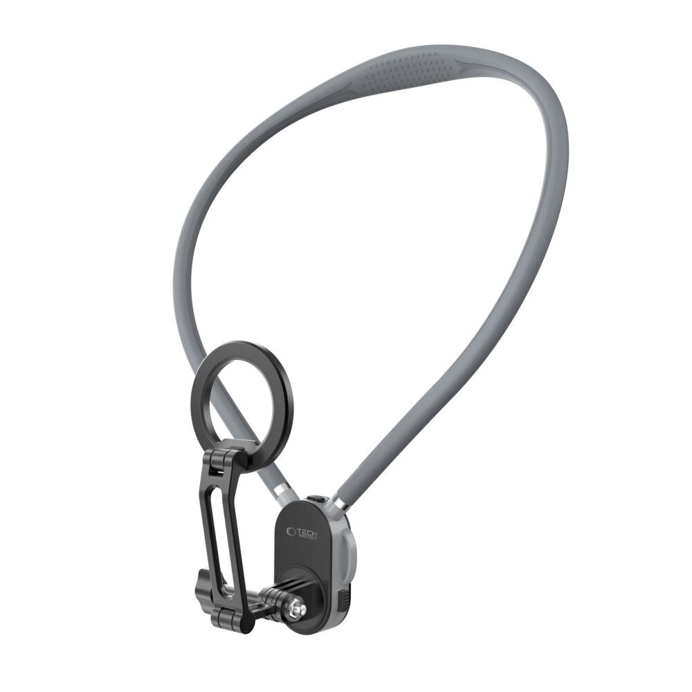 Tech-Protect AC200 magnetisk MagSafe-hållare för mobil, GoPro, DJI – grå, bild 3