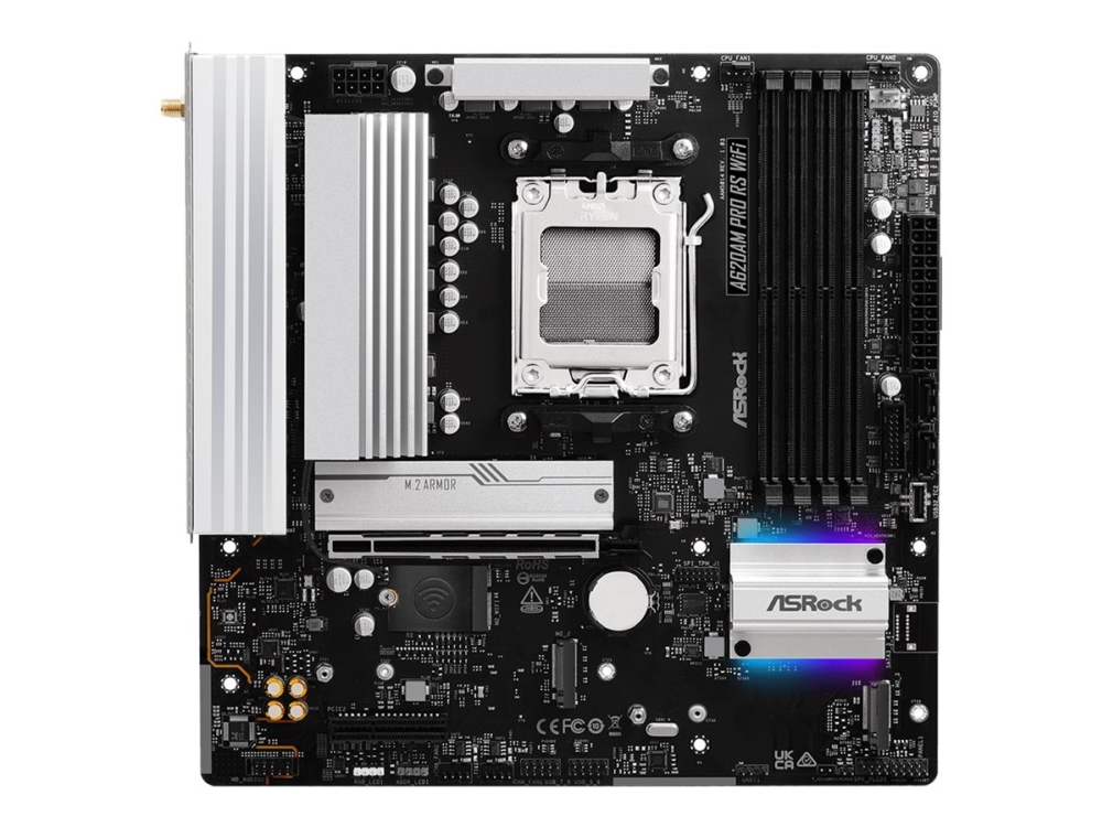 ASRock A620AM Pro RS WiFi, bild 2