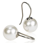 Blomdahl Natural Titanium White Pearl Pendant