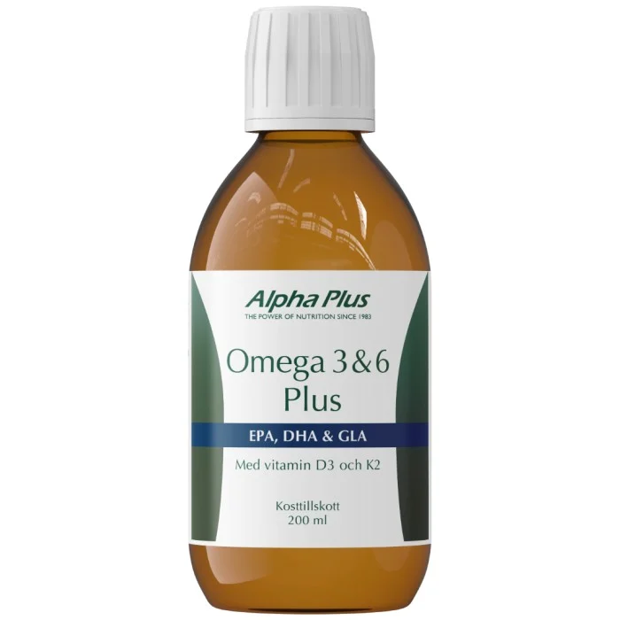 Alpha Plus Omega 3 & 6 Plus 200 g