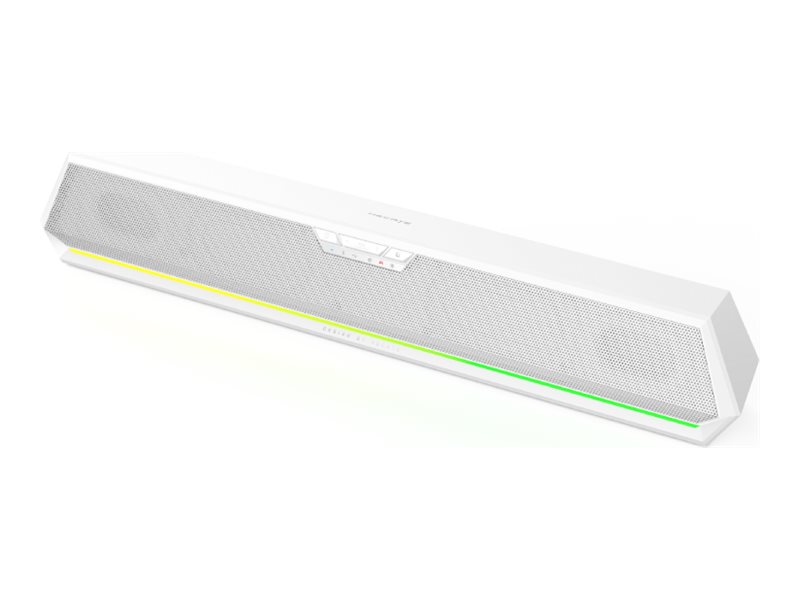HECATE G1500 BAR - Soundbar - för persondator - 7.1-kanals - trådlös - Bluetooth - USB - 5 Watt - vit