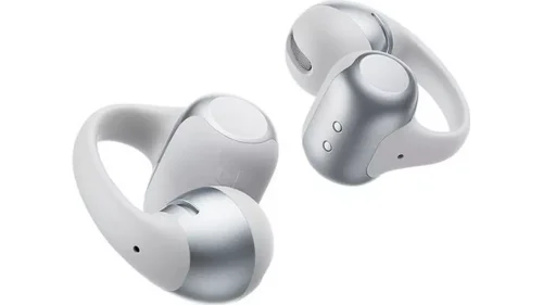 SHOKZ OpenDots 2 open-ear trådlösa in-ear hörlurar, grå, bild 3