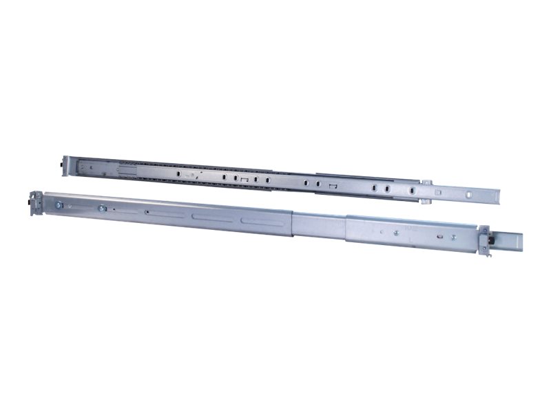 Rackskenor Inter-Tech teleskopiska 26"/650mm - Silver