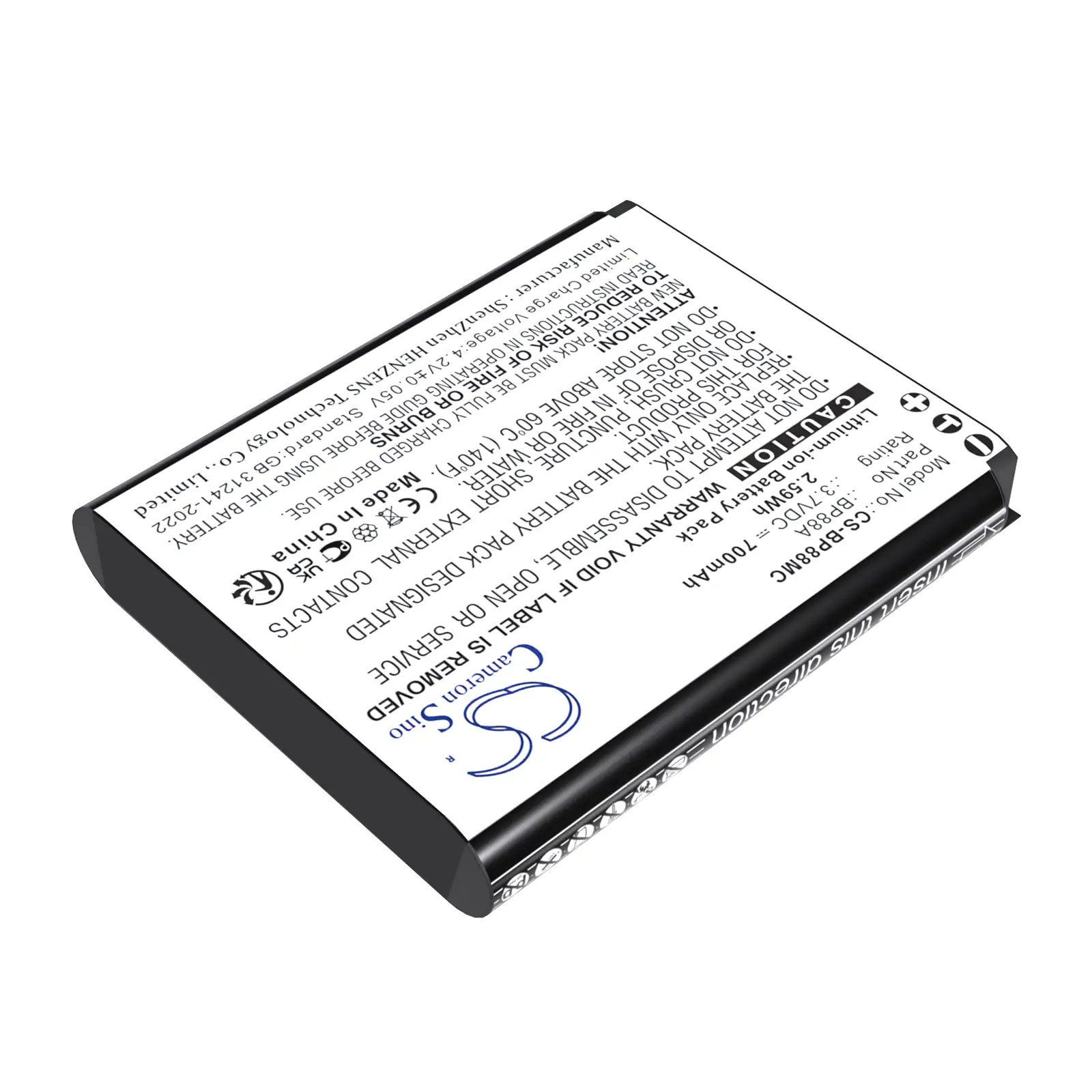 Batteri till Kamera för Samsung DV200, DV300, DV300F m.fl., bild 2