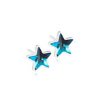 Blomdahl Medical Plastic Star 6mm Aquamarine