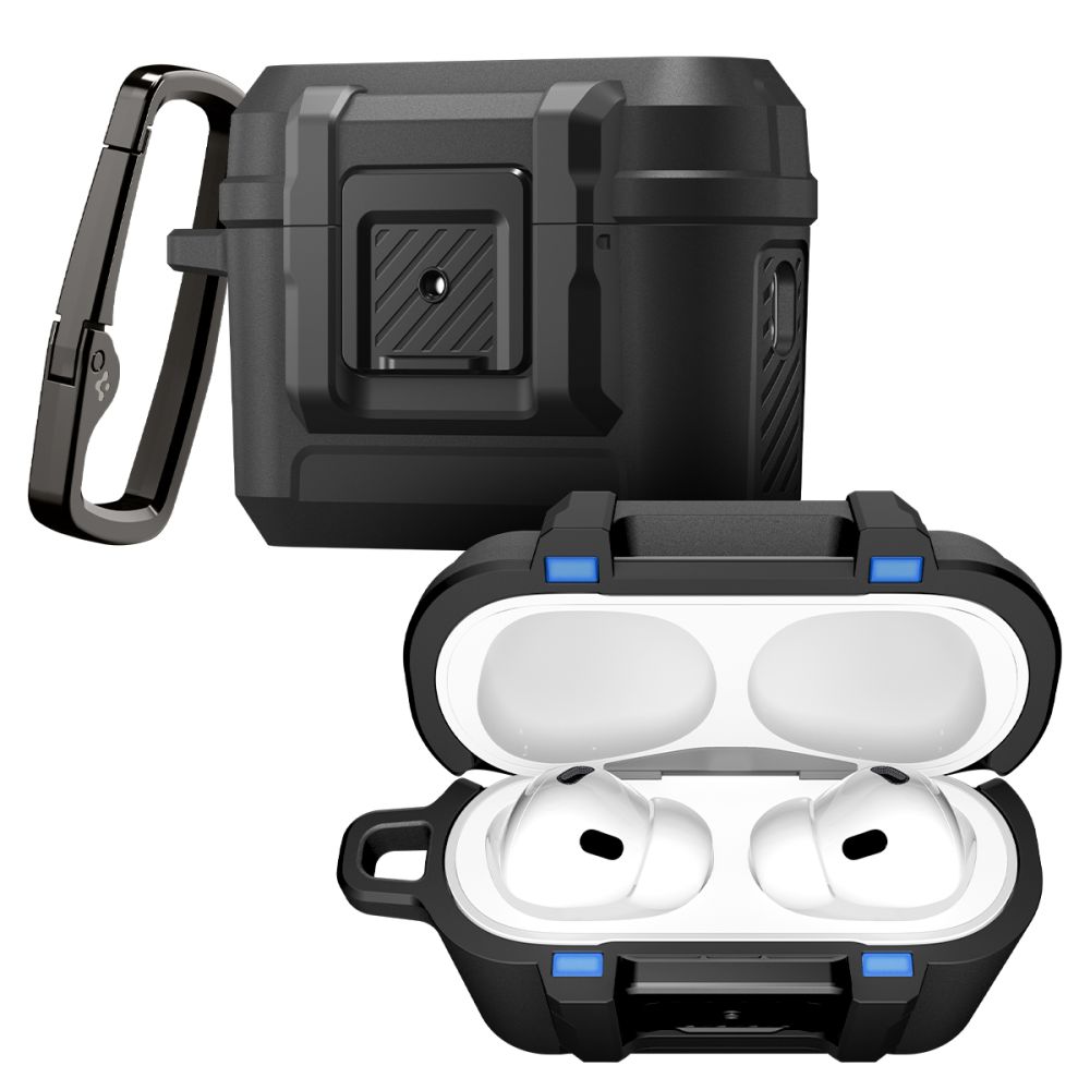 Spigen Lock Fit-fodral för AirPods Pro 3 – Svart, bild 2