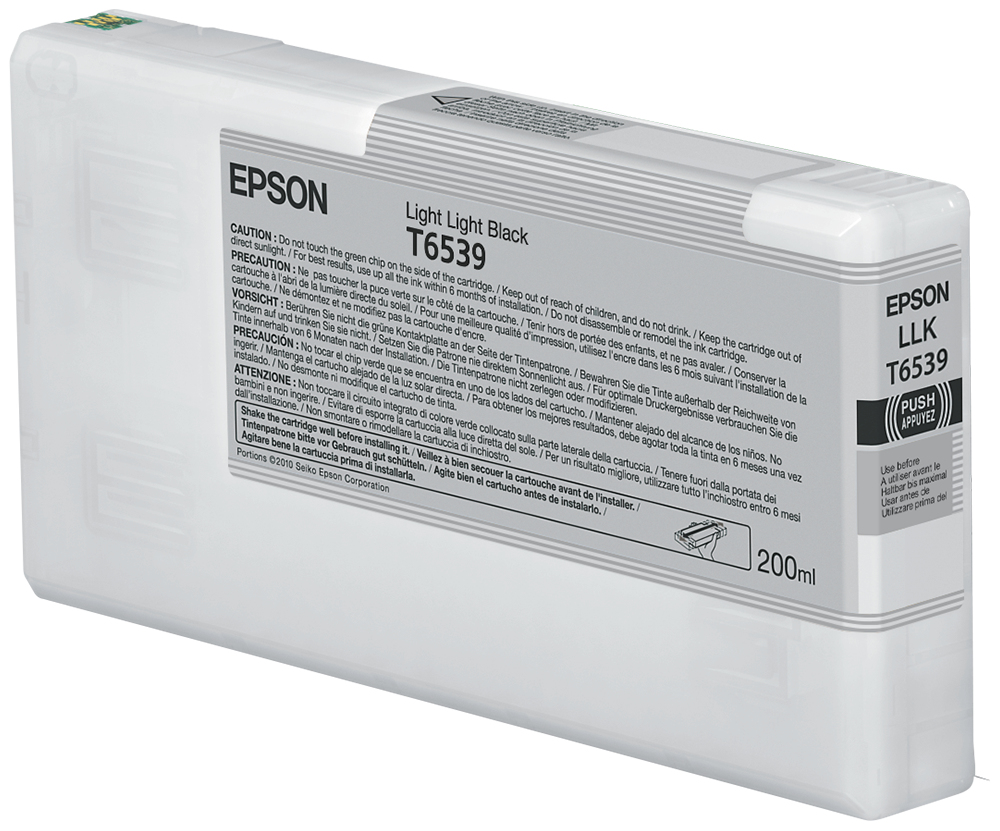 Epson Stylus Pro 4900 Ljus Ljus Svart (T6539), 200 ml, bild 3