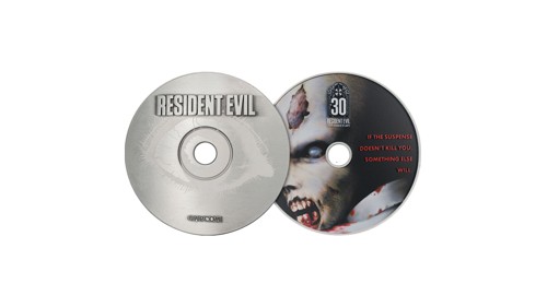 Envil - Resident Evil 30th Anniversary Limited Edition CD-ROM Collectible - Antique Nickel - 150x140x25 mm, bild 3