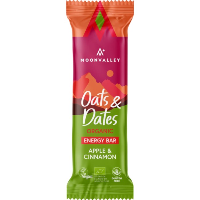 Moonvalley Vegan Energy Bar Oats & Dates - Apple & Cinnamon 50 g