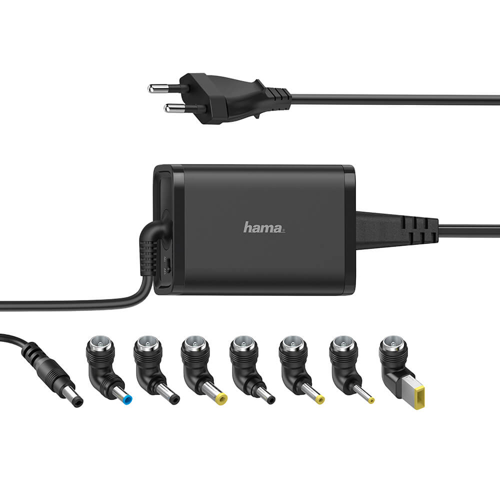 AC-adapter HAMA Notebook Universal 45W, 8 st adaptrar, bild 3