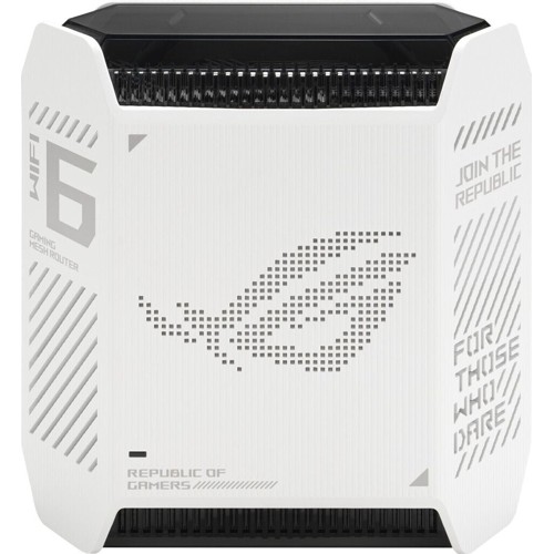 ASUS - ROG Rapture GT6 AX10000 AiMesh white - Mesh router Wi-Fi 6