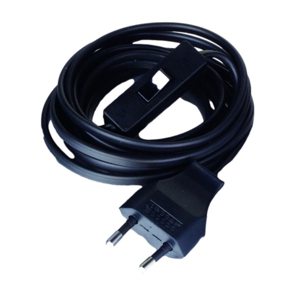 E:ZO Lamb kabel, 1,5 M, black