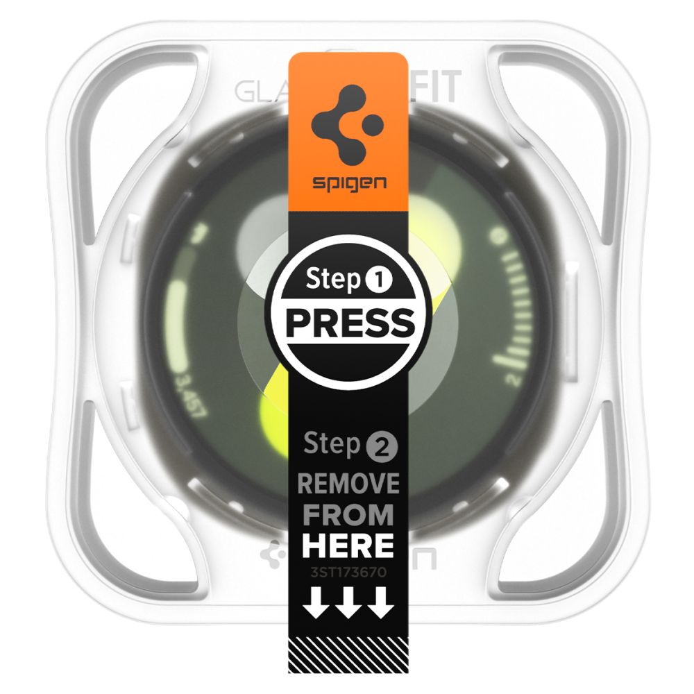 Spigen Glas.TR "Ez-Fit" härdat glas för Samsung Galaxy Watch 8 40mm - Transparent, bild 3