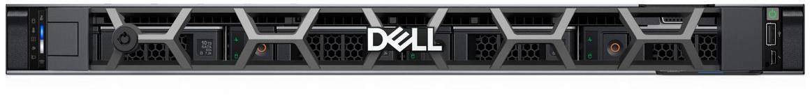 Dell PowerEdge R660xs, Intel Xeon Silver 4514Y 16-Core, 2x32 GB RAM, 2x480 GB SSD, 8x2.5" Hot-Swap, rackmonterad 1U, 2x1100W, 3 års ProSupport