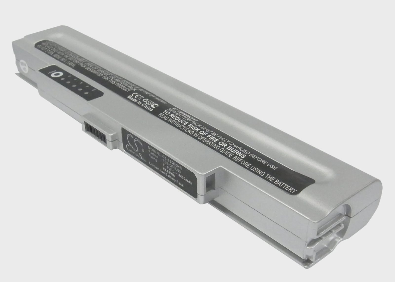 Batteri till Notebook, Bärbar dator för Samsung Q40 Pro U1400 Silver, Q30TWM733 m.fl.