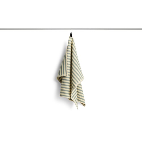 HAY - Canteen Kökshandduk - B52 x L80 cm - Grön & Gul