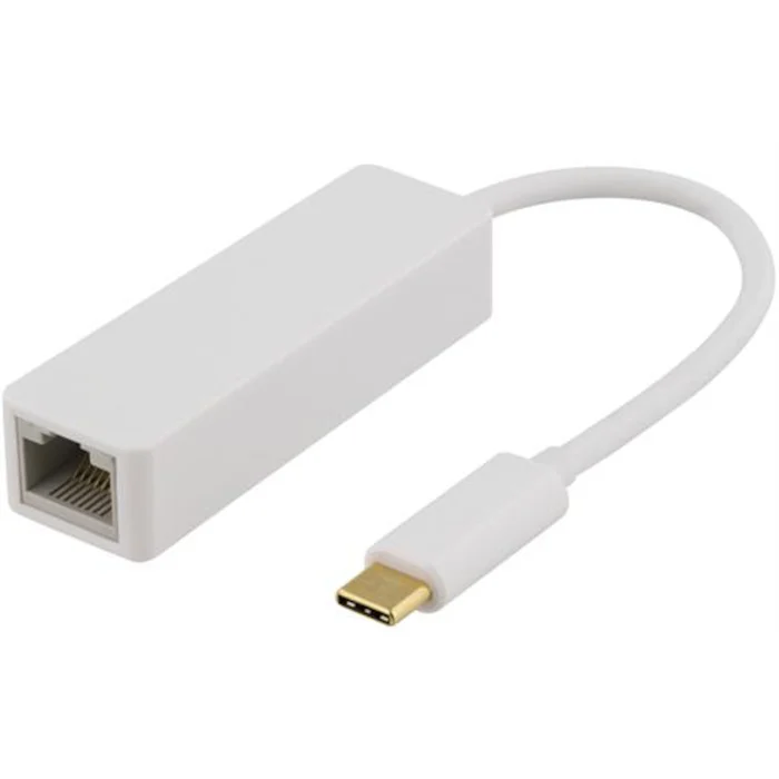 Luxorparts Gigabit-nätverkskort USB-C Vit