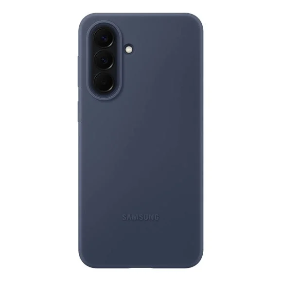 Samsung Galaxy A57 silikonfodral, mörkblå