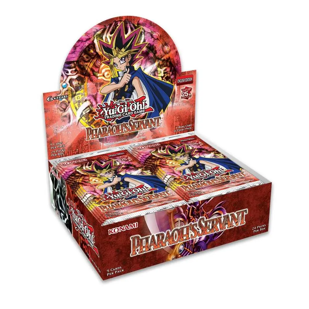 Yu-Gi-Oh! 25th Anniversary Edition - Pharaoh's Servant Display (24 Packs)