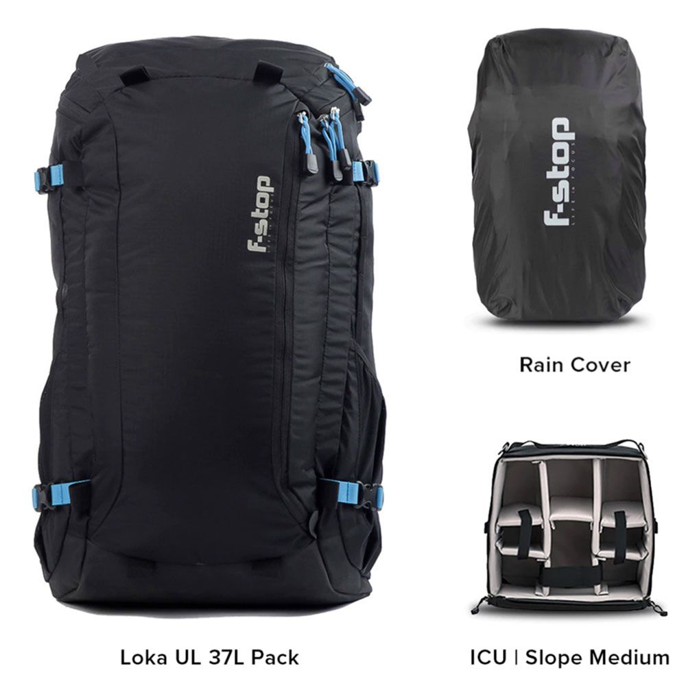 F-Stop Loka 37L Ultra-Light Essentials Bundle ryggsäck