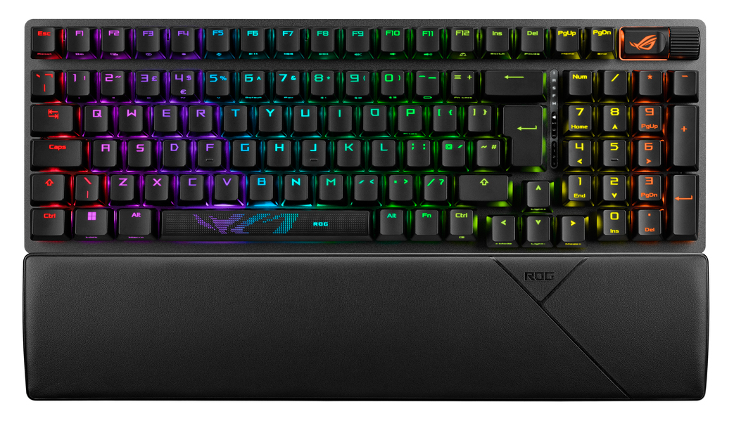 Asus ROG Strix Scope II 96 trådlöst tangentbord för gaming (svart), bild 3