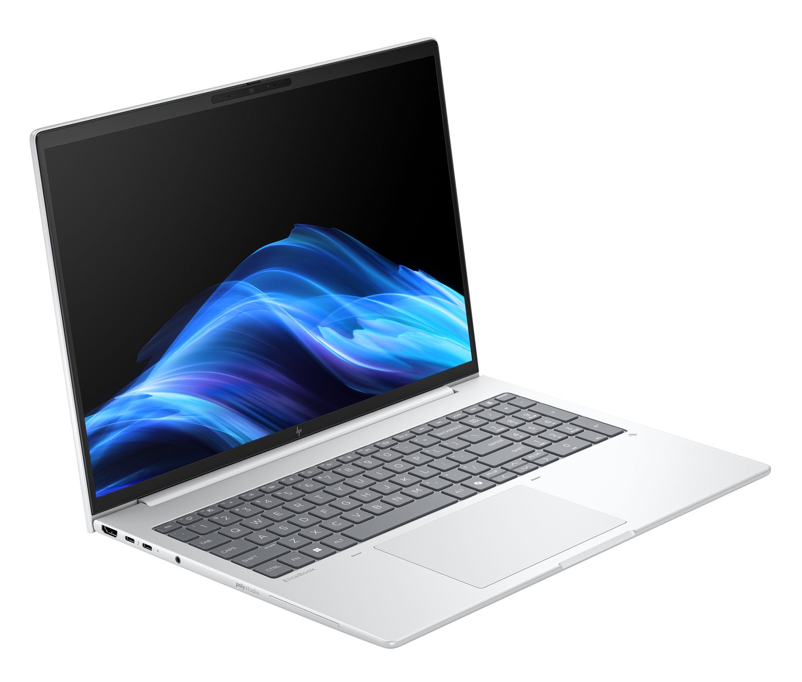 HP EliteBook 8 G1i, 16" Full HD+ IPS matt, Intel Core Ultra 7 255U, 16 GB, 512 GB PCIe SSD, WiFi 7, bakbelyst tangentbord, Win11 Pro, 3 års SmartBuy, bild 3