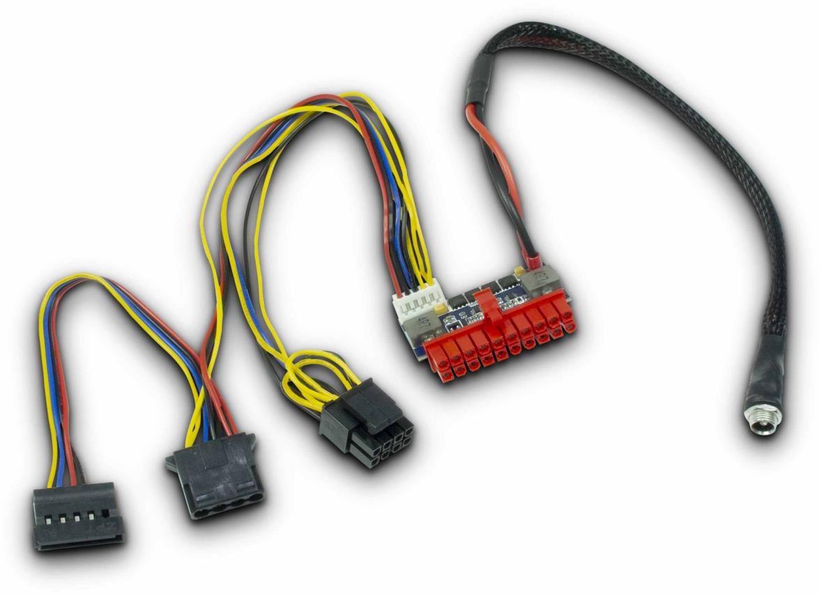 Inter-Tech Mini-ITX-nätaggregatsadapter 120W 88882193 Rev. 2