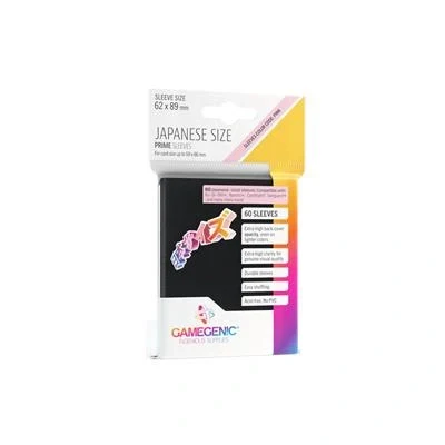 Gamegenic Prime Card Prime Sleeves Japanese Size - Svart (60st), bild 2