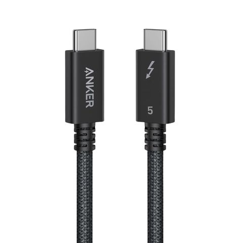 Anker USB-C till USB-C Thunderbolt 5-kabel 0,5 m svart