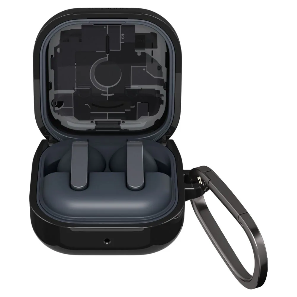 Spigen Ultra Hybrid - zero one black - Samsung Galaxy Buds 4 Pro/4, bild 4