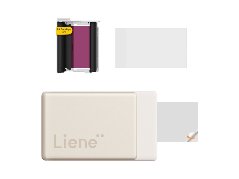 Liene Pearl N200 Pro 2x3 bärbar fotoskrivare (guld)