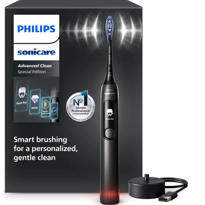 Philips Sonicare Advanced Clean eltandborste HX3792/11 (svart)