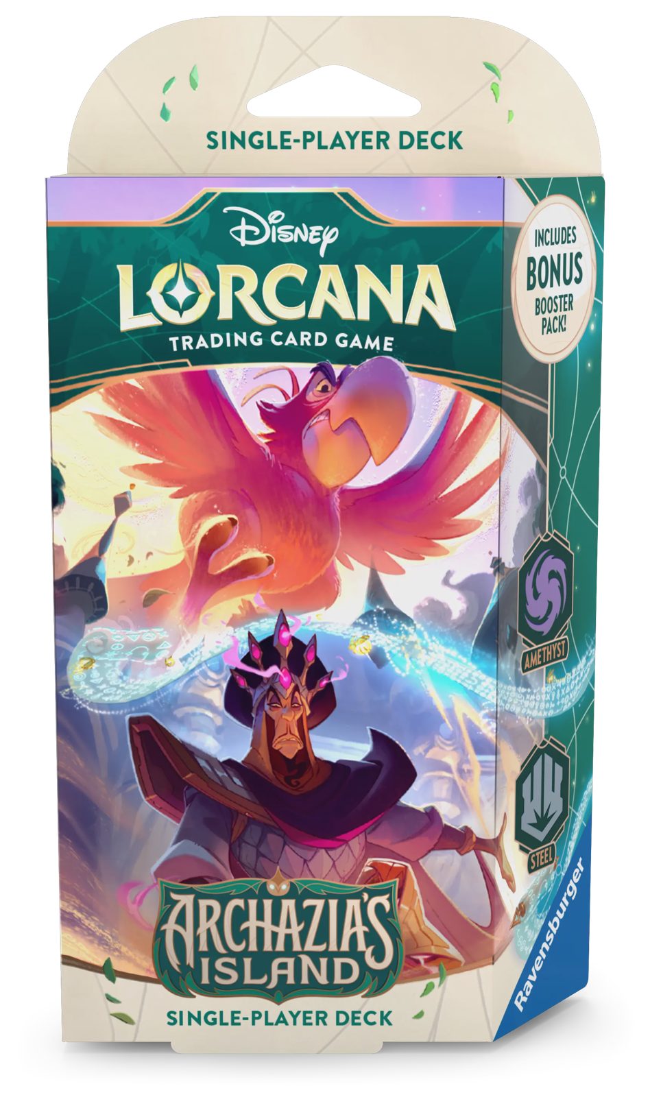 Disney Lorcana TCG: Archazia’s Island Starter Deck - Amethyst & Steel